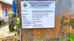 Klarifikasi Kades Kadununggal Terkait Proyek Pengecoran Jalan: “Bukan Sengaja, Papan Informasi Sedang Proses”