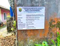 Klarifikasi Kades Kadununggal Terkait Proyek Pengecoran Jalan: “Bukan Sengaja, Papan Informasi Sedang Proses”