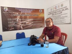 Wujud Sinergitas, Pemdes dan Masyarakat Lebak Tipar Apresiasi Pembangunan Jembatan Merah Putih Persisi dari Kapolri