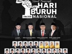 DPRD KAB.SUKABUMI MENGUCAPKAN SELAMAT HARI BURUH NASIONAL 1 Mei 2026
