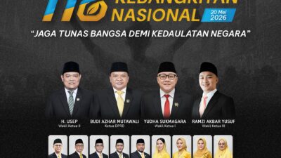 Peringati Hari Kebangkitan Nasional ke-118, DPRD Kabupaten Sukabumi Ajak Jaga Tunas Bangsa
