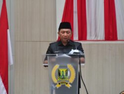 PARIPURNA DPRD, PENYAMPAIAN NOTA PENGGANTAR BUPATI ATAS RAPERDA PERTANGGUNGJAWABAN APBD 2025