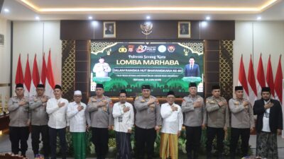 Polresta Serang Kota gelar lomba Marhaban dalam rangkaian hari Jadi Bhayangakara ke 80