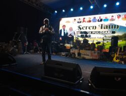 PESTA RAKYAT SEREN TAUN DESA PULOSARI KEMBALI DIGELAR, RIBUAN WARGA PADATI HALAMAN KANTOR DESA