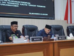 Kawal Regulasi Pro-Rakyat, DPRD Sukabumi dan Bupati Bahas 3 Raperda Inisiatif di Paripurna Ke-6