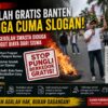 PROGRAM SEKOLAH GRATIS BANTEN BOCOR, ALIANSI DESAK AUDIT DAN BONGKAR SEKOLAH PELANGGAR
