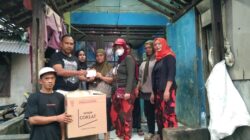 Wujud Kepedulian, Pemuda Pancasila PAC Kabandungan Salurkan Bantuan untuk Korban Kebakaran