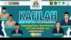 KAFILAH DPAC-FKDT KALAPANUNGGAL SIAP BERLAGA DI PORSADIN-8 KABUPATEN SUKABUMI 23-24 JULI 2026