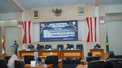 Rapat Paripurna ke-12 DPRD Kabupaten Sukabumi Tahun Sidang 2026